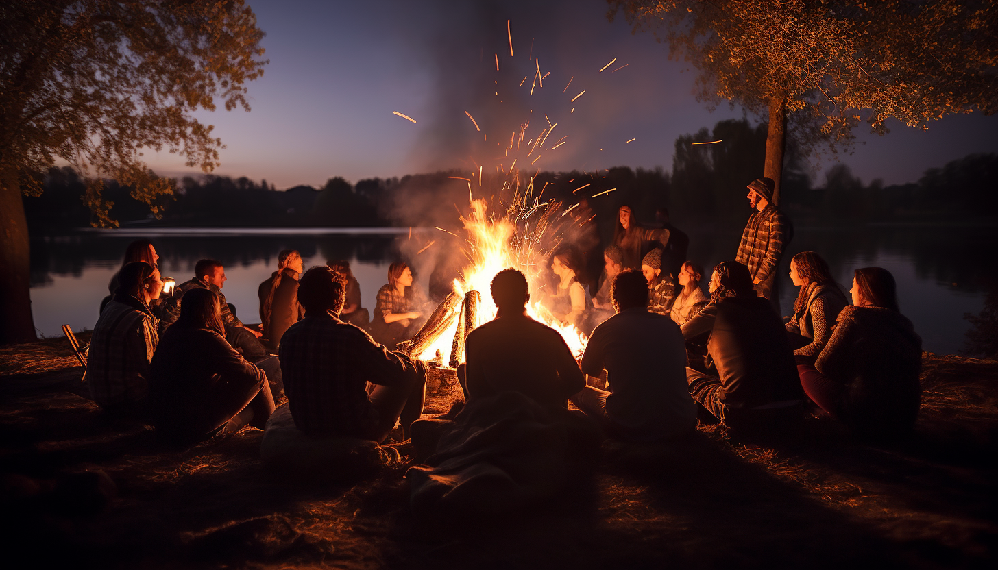 Bonfire gathering – Tuesday